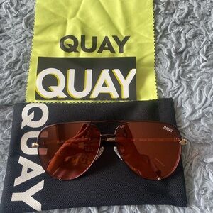Quay Oversized Sunglasses
